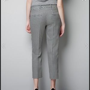 Zara houndstooth pant size 4